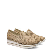 SCARPA DONNA PELLE F.DO GOMMA